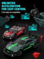Coche De Carreras RC 1:14 4WD Con Control Remoto 2.4G Coche De Desplazamiento Cuatro Ruedas Eléctrico Modelo GTR Juguete De Control Remoto Para Niños Y Adultos - details 6