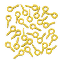 100pcs De Ojales Pequeños Y Coloridos Para Joyería Suministros De Hebeleras Y Cerraduras De Hilo Metálico Para Creación De Joyas - details 7