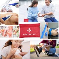 Mini botiquín de primeros auxilios, kit de supervivencia de emergencia para el hogar, la oficina, el camping y el senderismo. - details 2