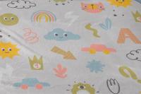 Burrito Blanco Juego de Sábanas de Coralina Diseño 978 - details 2