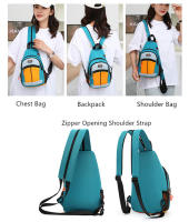Mochila Mini Para Mujer De Fengdong Bolsa De Pecho Pequeña Estilo Casual Bolsa Deportiva Para Viaje Mochila Cruzbody Con Manija Suave - details 6