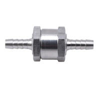 Válvula De Control Unidireccional De Plata Para Automóviles Adecuada Para Gasolina Y Diesel Accesorio Universal Para Coches Barco Helicóptero Fabricado En Aleación De Aluminio - details 1