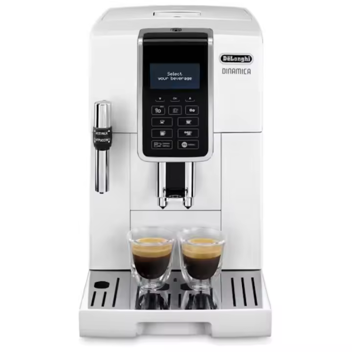 De’Longhi Dinamica Ecam 350.35.W 1.8L Blanca Cafetera superautomática - 1
