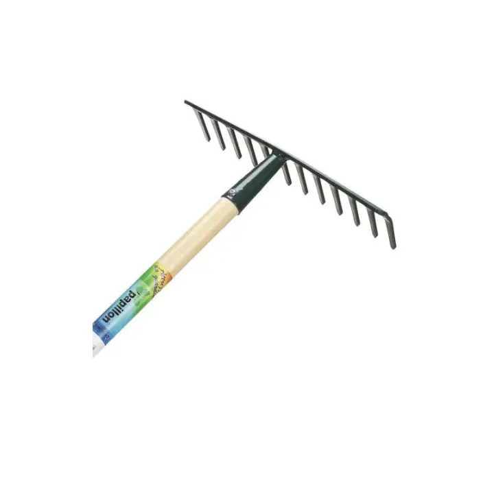 Rastrillo Jardin Papillon 14 Puas Mango de madera 130 cm. - 1