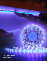 Tira De Luz LED UV DC 5V 395-405nm 1M 2M 3M SMD 2835 Impermeable Para USB Para El Hogar Y Jardín Cadena De Luces Flexibles - details 0