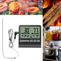 Termómetro Digital Para Cocina Con Púa Para Carne Y Timer Para Horno BBQ Asador Medidor De Temperatura De Alimentos - details 6