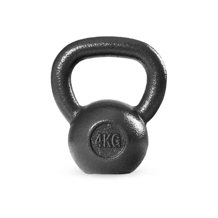 UNYCOS Pesa Rusa Kettlebell de Hierro Fundido con Mango amplio y antideslizante Ideal para Ejercicios y Entrenamientos de Musculación - 1