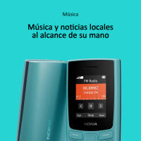 Teléfono Nokia 105 (2023) con una sola SIM, teclado numérico, pagos UPI integrados, batería de larga duración y radio FM inalámbrica - details 2