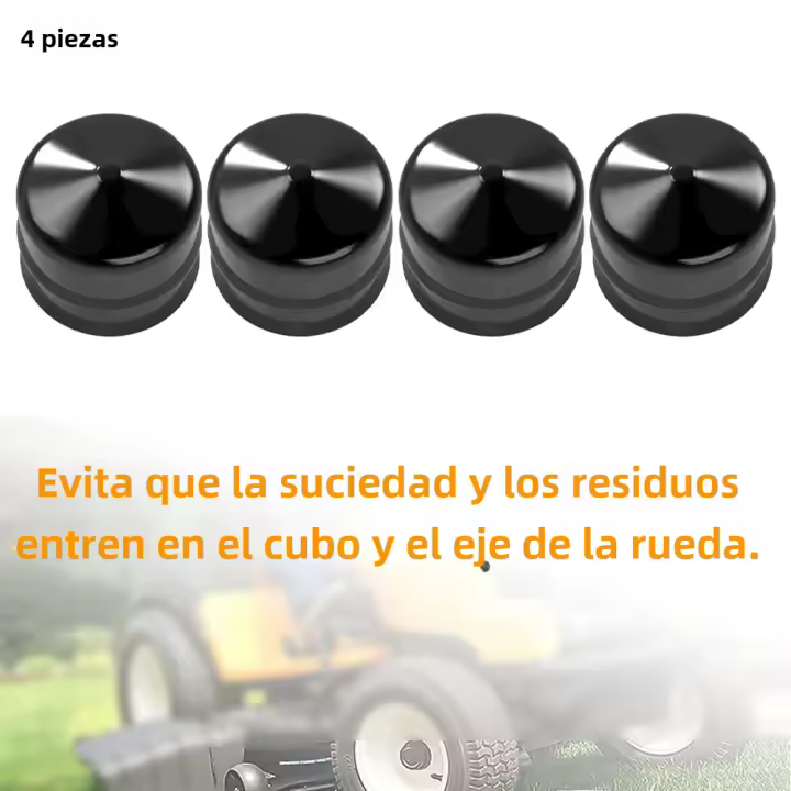 4pcs Juego De Cubiertas De Eje Para Tractor De Jardín Compatible Con Craftsman 532104757 Repuesto Para Motosierra - 1