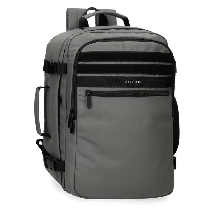 Mochila de viaje Movom Foster 40 cm caqui dos compartimentos - 1
