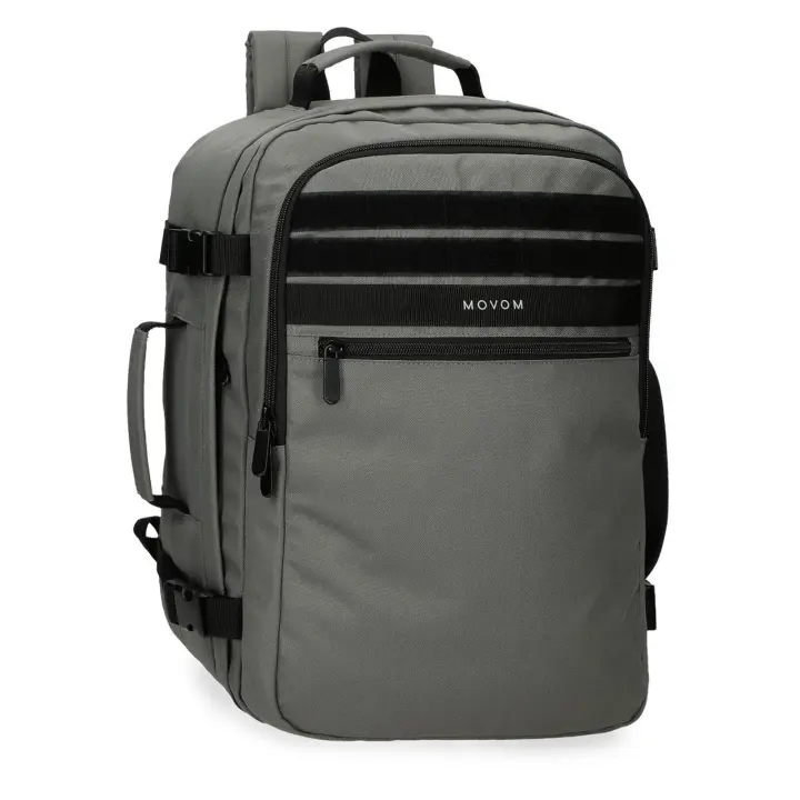 Mochila de viaje Movom Foster 40 cm caqui dos compartimentos - 1