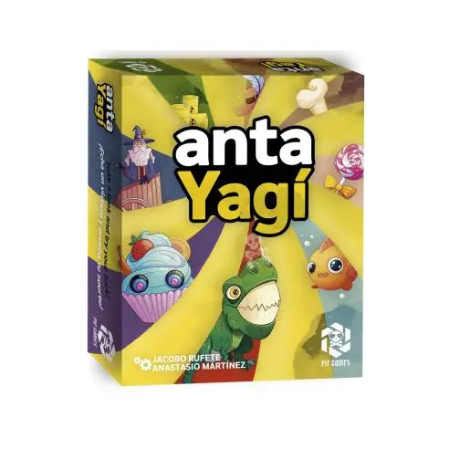 Pif Games | AntaYagi | Juego de Cartas Competitivo | ¡Conviértete en Maestro del Trueque! | 3 - 7 jugadores | Alemán, Español, Francés e Inglés | Temática: Estrategia - 1