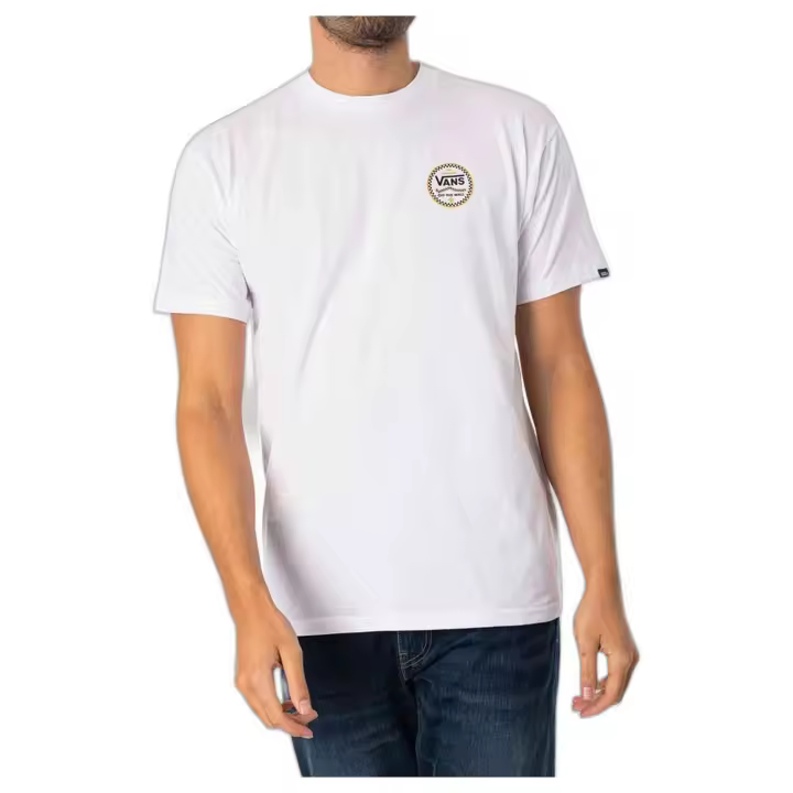 Camiseta de Manga Corta Vans Lokkit para hombre en color blanco - 1