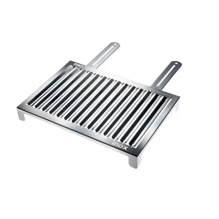 DON HIERRO - Parrilla barbacoa grande en acero inoxidable, especial carne, ABRASAME- - 1