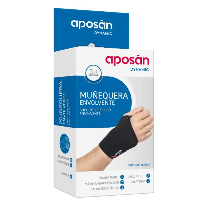 MUÑEQUERA APOSAN ENVOLVENTE PARA AMBAS MANOS TALLA UNICA - 1