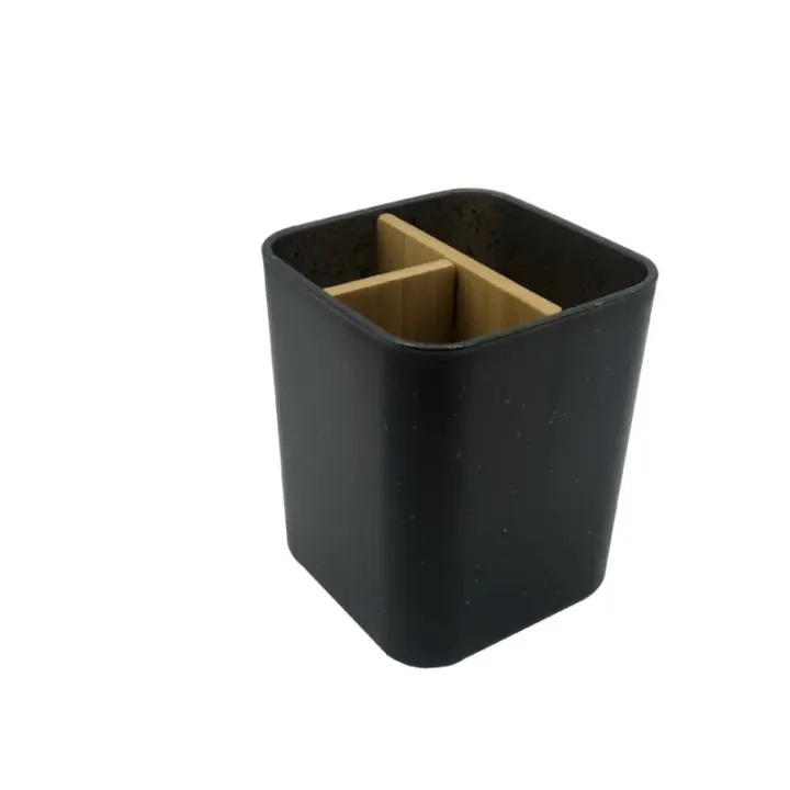 TK Porta Cepillo De Dientes De Plástico Organizador De Baño Accesorios De Baño Caja De Almacenamiento Porta Cepillo Y Pasta De Dientes - 1
