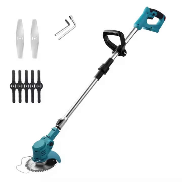 Podadora De Césped Eléctrica Portátil Sin Cable Con Ajuste De Altura Herramientas De Jardín Para Makita Sin Batería - 1