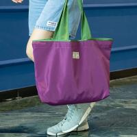 Bolsa De Compras Ecológica Y Fashion Con Cierre De Cordón Bolsa De Viaje Impermeable Reutilizable Y Plegable Para Supermercado - details 19