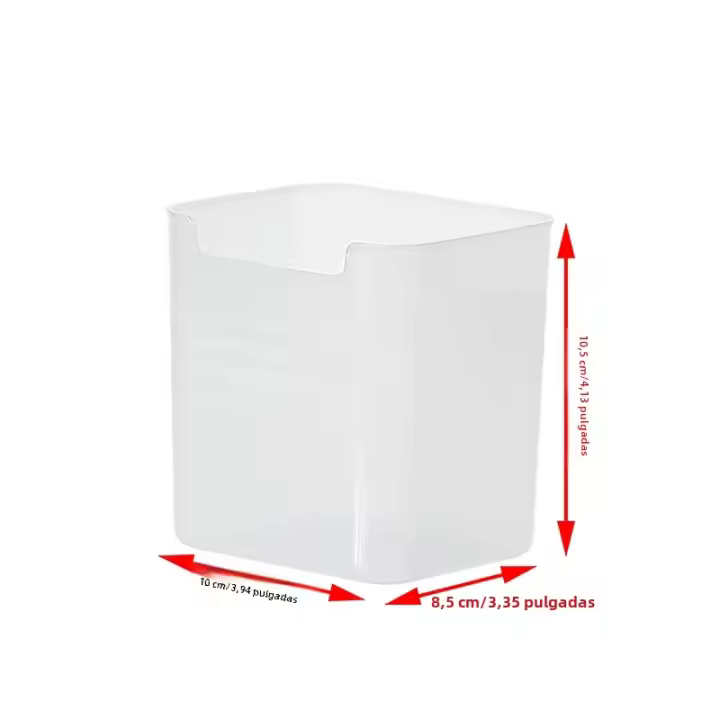 Caja De Almacenamiento Para Alimentos De Nevera Organizador De Cocina Para Frutas Verduras Especias Contenedor Para La Puerta Lateral De La Nevera - 1