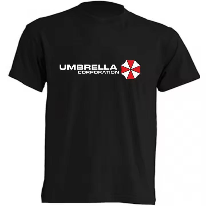 Camiseta Umbrella Corporation- | Algodón | Manga Corta - Tejido tubular, sin costuras laterales. - Punto liso - 1