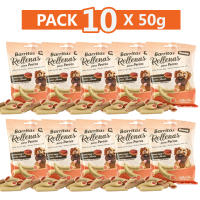Yommy Pack De 50g-500g Barritas Rellenas Para Perros 50g/Paquete, Golosinas Sticks Para Perro, Delicioso Sabor A Rolls De Pollo, Cheddas Y Panceta, Carne Asada, Snacks De Piel Para Perros - details 13