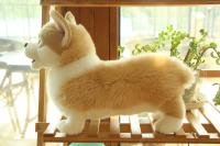 Juguete De Perro Suave De 32CM Muñeco De Peluche Simulación Corgi Juguetes Para Mascotas Animal De Peluche Para Niños - details 3