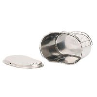 Juego De Cocina Para Camping Con Taza De Acero Inoxidable Y Olla Colgante Para Estufa De Madera Para Supervivencia Al Aire Libre Senderismo Picnic - details 8