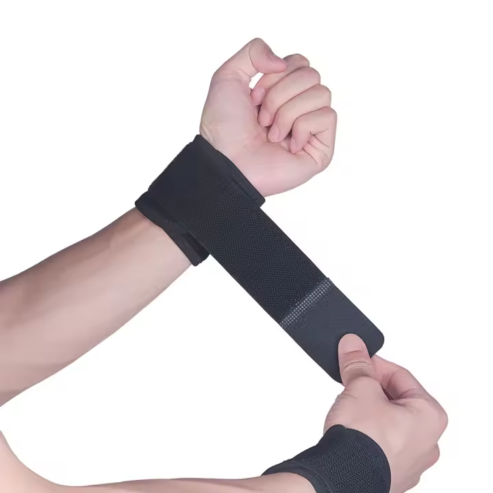 1PC/2PC Soporte De Muñeca Ajustable Compresión Para Deportes Levantamiento De Pesas Tendinitis Alivio Del Dolor De Muñeca Universal Material Algodón Nylon - 1
