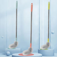 Cepillo De Limpieza Para Cesta De Ropa Con Varilla De Acero Inoxidable Y Dispensador De Agua Plástico Herramienta De Limpieza Del Hogar - details 1