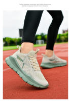 Zapatos De Correr Para Hombre Ligeros Cómodos Transpirables Moda Absorbentes De Choque Suela EVA Talla True Ankle above Microfibra Algodón Encierre De Pieza - details 18