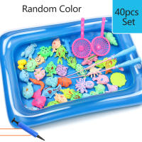 Juego De Pesca Magnético 14/16/40 Piezas Inflable Piscina Juego De Fiesta Modelo Juguete Ideal Para Verano Exterior Color Aleatorio - details 7