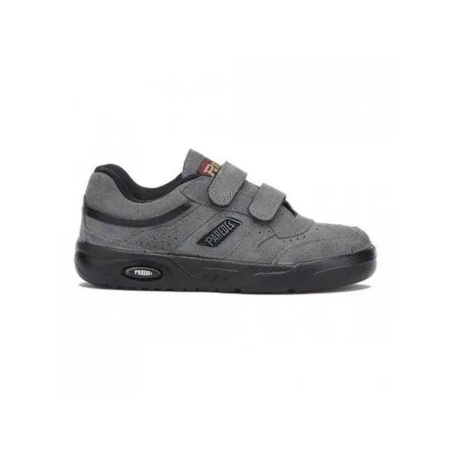 PAREDES DEPORTIVA EN PIEL SERRAJE CON VELCRO ECOLOGY DP104 GRIS Paredes - 1
