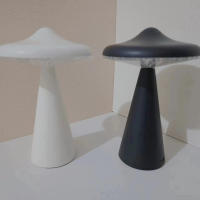 Lámpara De Mesa LED En Forma De Hongo Recargable USB Luz Nocturna Portátil Toque Para Decoración De Sala De Estar Y Dormitorio - details 10