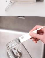 Cepillo De Limpieza Doblemente Rotativo Para Botellas Puertas Ventanas Ranuras Material PP Ecológico Herramienta De Limpieza - details 6