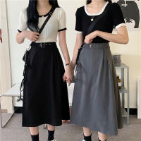 Falda Media Pierna Gótica Oscuro Vintage Para Mujer Elegante Moda Fiesta Club Cintura Alta Femme Bottom Streetwear Goth Falda - details 11