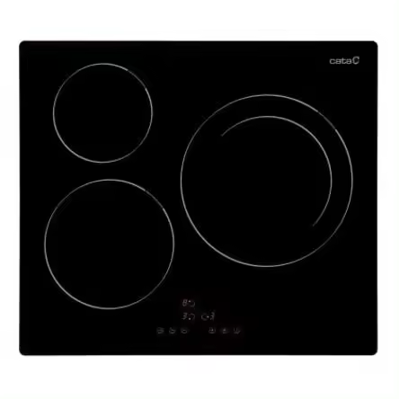 CATA PLACA IB6303BK 3INDUCCION NEGRA (08063101) - 1