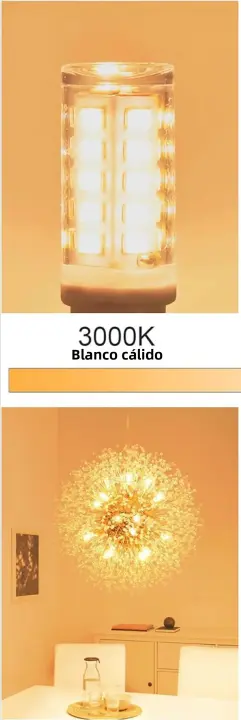 Bombilla LED G9 7W 9W 12W 15W 18W Para Casa Reemplaza Lámpara Halógena 30/40W Voltaje AC110V 220V Luz SMD 2835 Con Vida Útil De 50000 Horas - 1