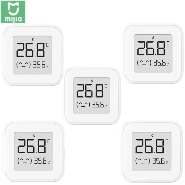  Termómetro-higrómetro Inteligente Xiaomi Mijia Con Pantalla De Tinta Monitor De Humedad Inteligente Recordatorio Modo Bebé Enlace Inteligente - 1