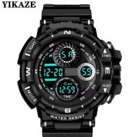 Reloj Digital Militar Para Hombres Reloj Deportivo De Exteriores Resistente Al Agua Con Luz Luminosa Cronógrafo Estudiante Reloj De Pulsera Electrónico - details 1