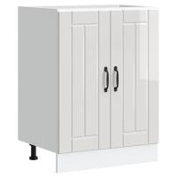 vidaXL Panel para lavavajillas Lucca madera contrachapada sonoma gris en color Gris sonoma/Gris hormigón/Negro y más - details 6