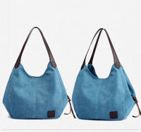 Bolso De Hombro Para Mujer Yogodlns Vintage De Lona Gran Capacidad Bolso Casual Con Manija Nueva Moda Bolso De Compras Para Dama - details 11
