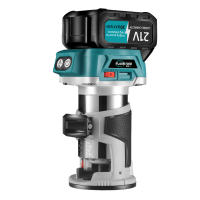 Recortadora eléctrica de mano sin escobillas de 6 velocidades, enrutador de madera inalámbrico de 6/6, 35/8mm, ranurado de grabado de carpintería para batería Makita de 18V - details 2
