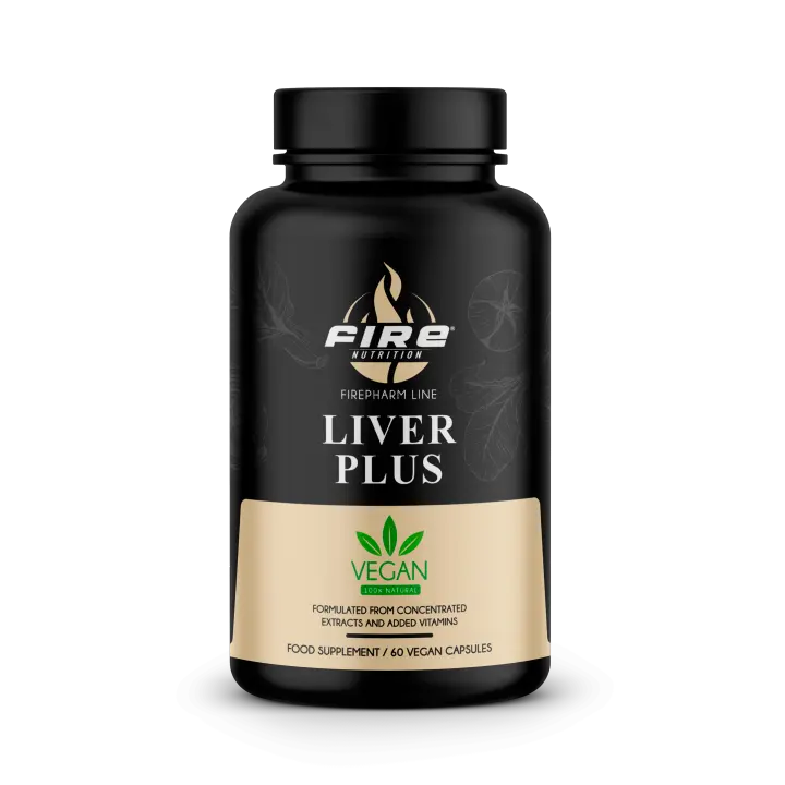 Fire Nutrition Liver Plus – F-Pharm – 60 Cáps  Detox Hepático y Protección Avanzada - 1