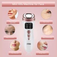 PORCHEDDU con Pantalla Máquina Facial para Eliminar Las Arrugas Masajeador Ultrasonidos RF EMS LED Rejuvenecimiento Antivejamiento Cuello Barbilla Cara Regenerador Therapy en Casa Regalar Mujer Radiofrecuencia - details 1