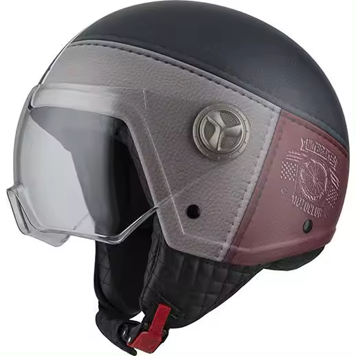 Casco de Moto Minijet Zeta 2 NZI - Clásico Moderno, Confortable, Ligero - 1