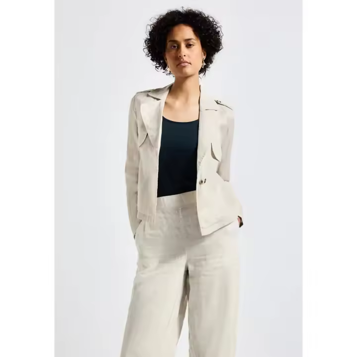 Street One Mod. PS212491 - Chaqueta corta de lino para mujer - 1