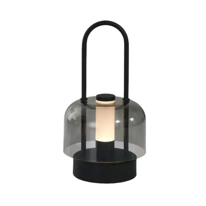 Lampe de Table Sans Fil,LED Lampe rechargeable Exterieur, Lampe de Chevet tactile sans fil, Lampe de Table Design, 3 Modes de Couleur,IP54 Étanche,Lampe à Poser for l'intérieur, restaurativo - 1