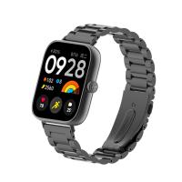 Correa De Reemplazo Metálica Para Xiaomi Redmi Watch 4 Y Band 8 pro Con Hebilla De Malla De Acero Inoxidable Y Tres Cuentas - details 2