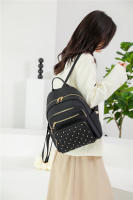 Mochila De Viaje Grande Para Mujeres En Nylon De Alta Calidad Bolsa Escolar Para Adolescentes Con Múltiples Bolsillos Y Cierre De Cremallera Estilo Fashion - details 5