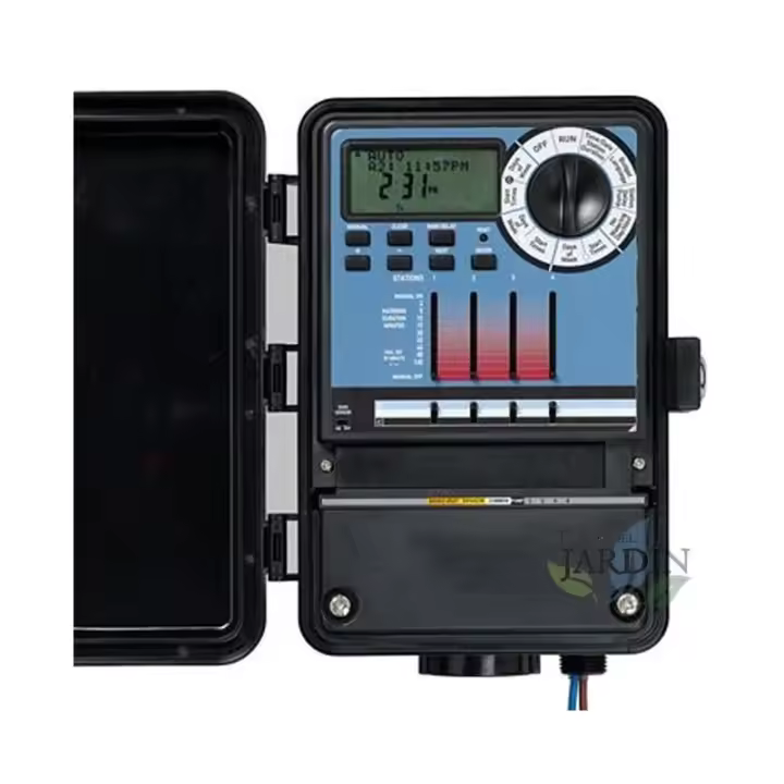 Suinga Programador de Riego Híbrido Orbit para Exterior con 9 Estaciones y Control de Electroválvulas 24V - 1
